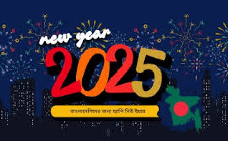 হ্যাপি নিউ ইয়ার ২০২৫ ক্যাপশন । নতুন বছরের শুভেচ্ছা 2025 ক্যাপশন
