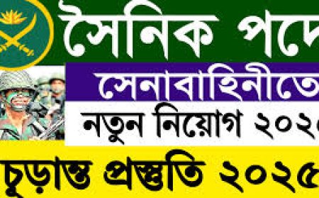 বাংলাদেশ সেনাবাহিনী নিয়োগ ২০২৫ সার্কুলার – Bangladesh Army Job Circular 2025