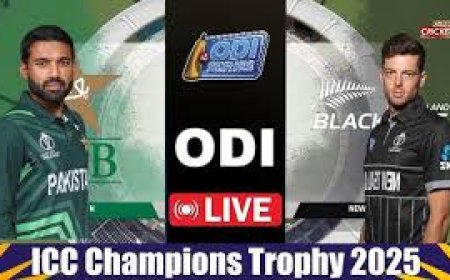 pak vs nz champions trophy 2025 live