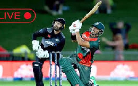 বাংলাদেশ বনাম নিউজিল্যান্ড আজকের খেলা লাইভ