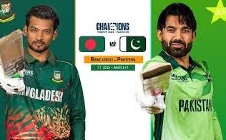 বাংলাদেশ বনাম পাকিস্তান আজকের খেলা